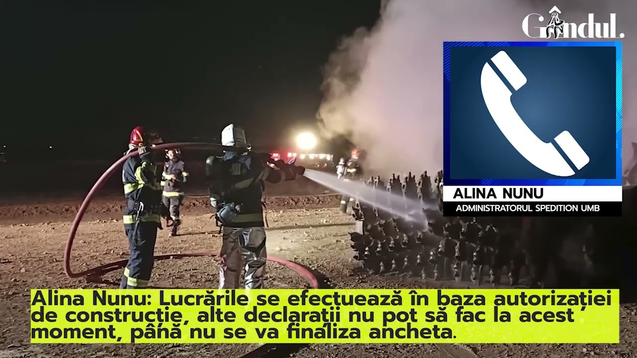 Primele declarații după tragedia de pe Autostrada Moldovei ale firmei lui Umbrărescu: 