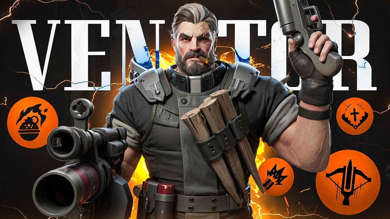 😡 ОБЗОР НОВОГО ГЕРОЯ + ФИШКИ 🥵 VENATOR / ВЕНАТОР