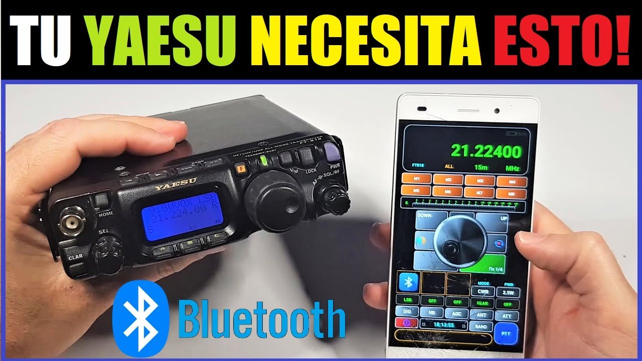 CONTROL CAT BLUETOOTH PARA YAESU FT-817 FT-857 FT-897 FT-100