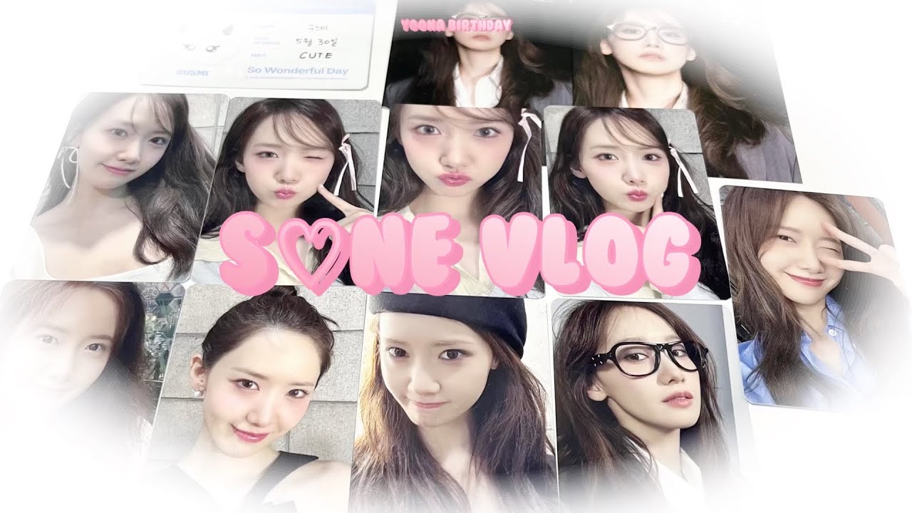 [소원브이로그] 언니생일은 5월... 인데 • 덕질브이로그 • sდne vlog • yoona birthday • 윤아생일 • 임윤아생일팝업 • 생일브이로그 • 소원로그