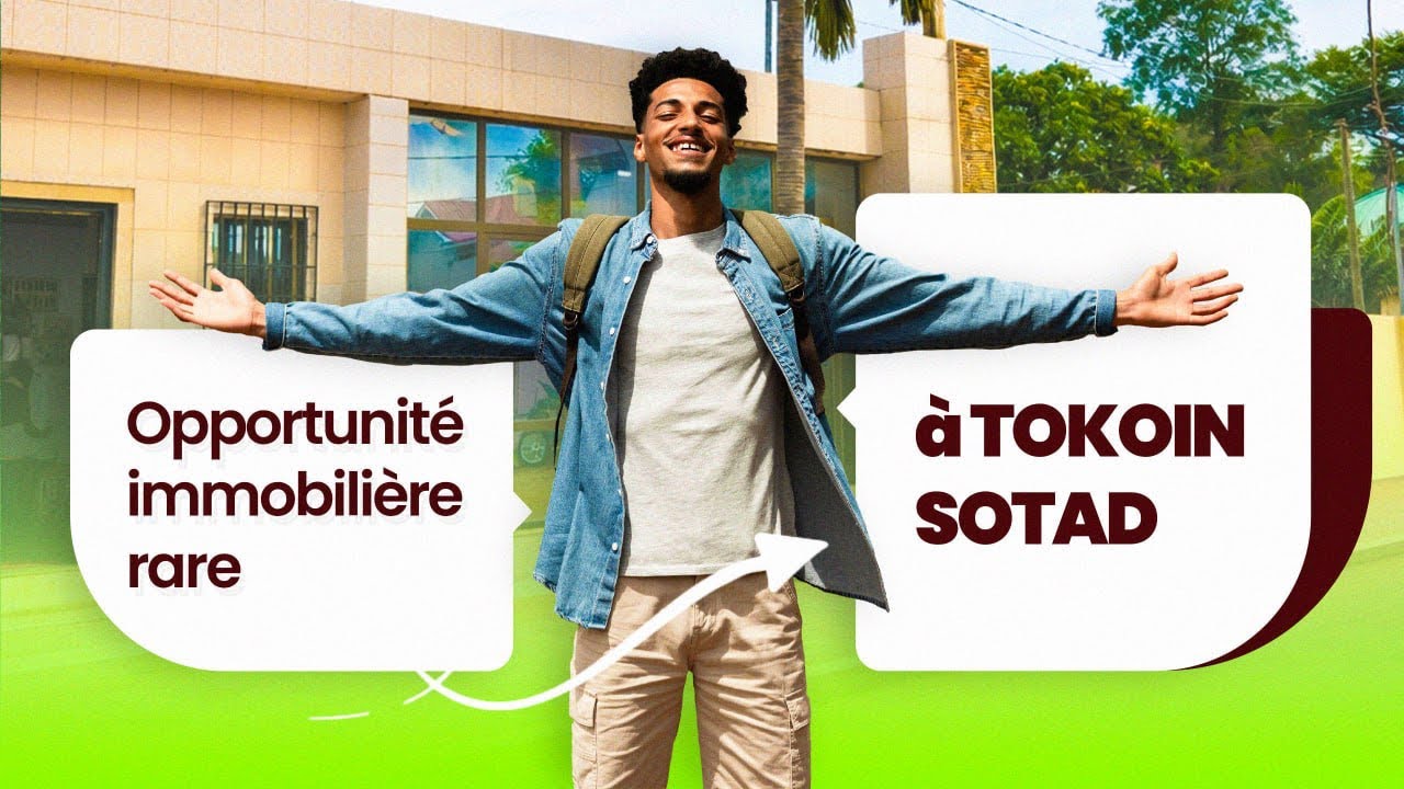 Un bien immobilier plein de potentiel au cœur de Lomé précisément à Tokoin Sotad