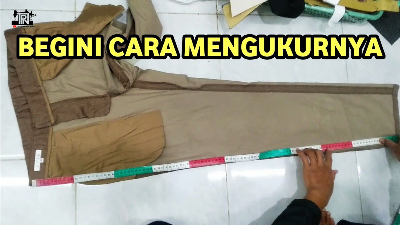 Cara Mengecilkan Celana Yang Kebesaran