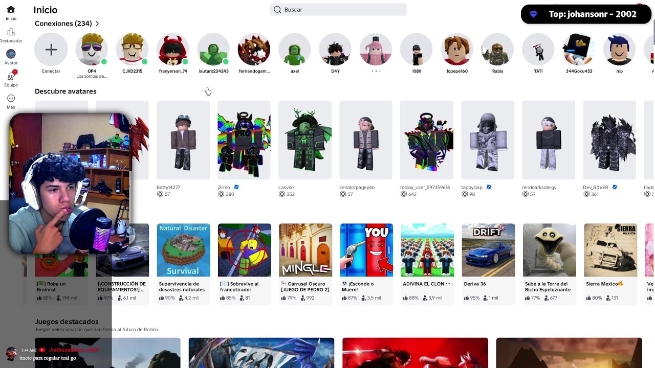 🐥ROBLOX🐥BRAWL STARS🐥GARTIC🐥CON SEGUIDORES🐥