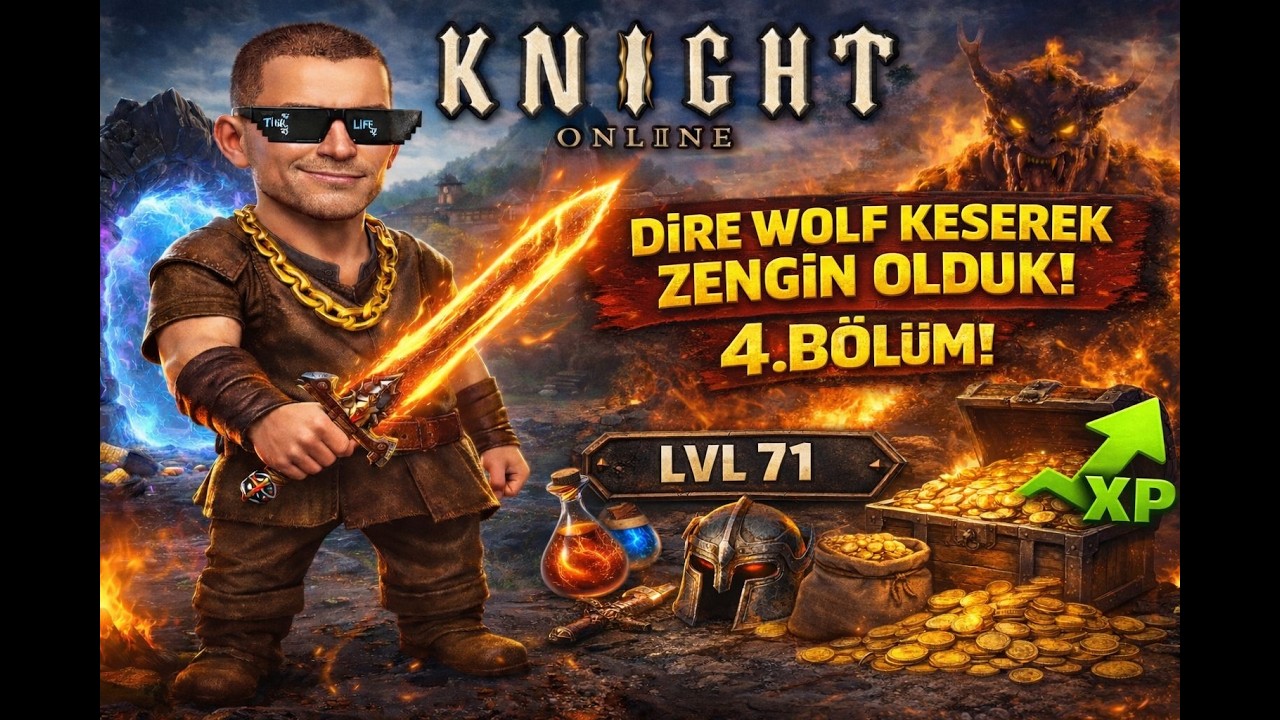 Knight Online Dire Wolf 71 LWL da Bus atıyor !!!! 4. Video