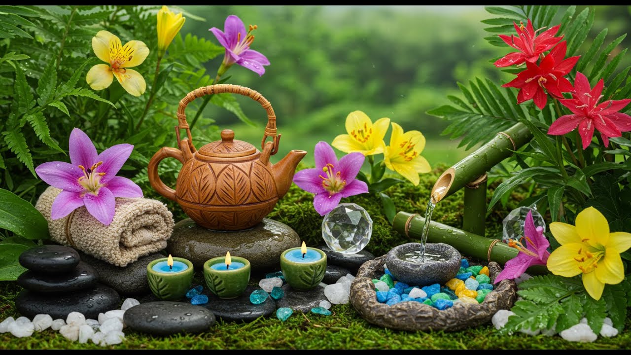 Relaxing Deep Sleep Ambience 🌙 Insomnia Relief Stress Healing Sounds for Peaceful Night