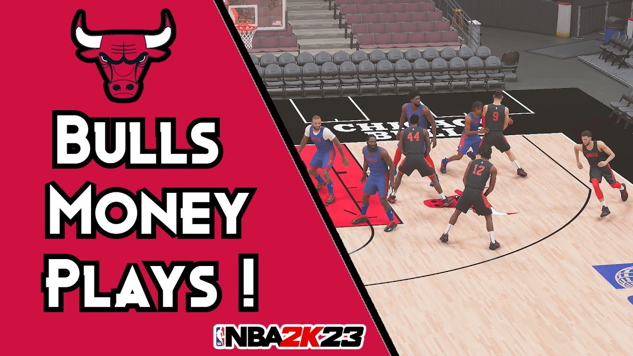 NBA 2K23 Bulls Playbook Tutorial ! 5 Money Plays For Open 3's & Easy Dunks