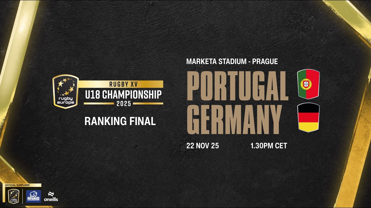 PORTUGAL v GERMANY  - RUGBY EUROPE U18 CHAMPIONSHIP 2025 - 5th Place Final