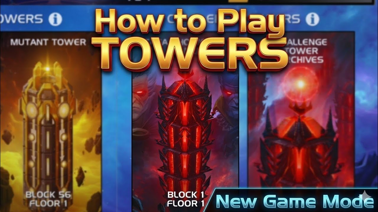 How to play - Towers - New Game Mode in MCOC June 2026 || Marvel Contest of Champions