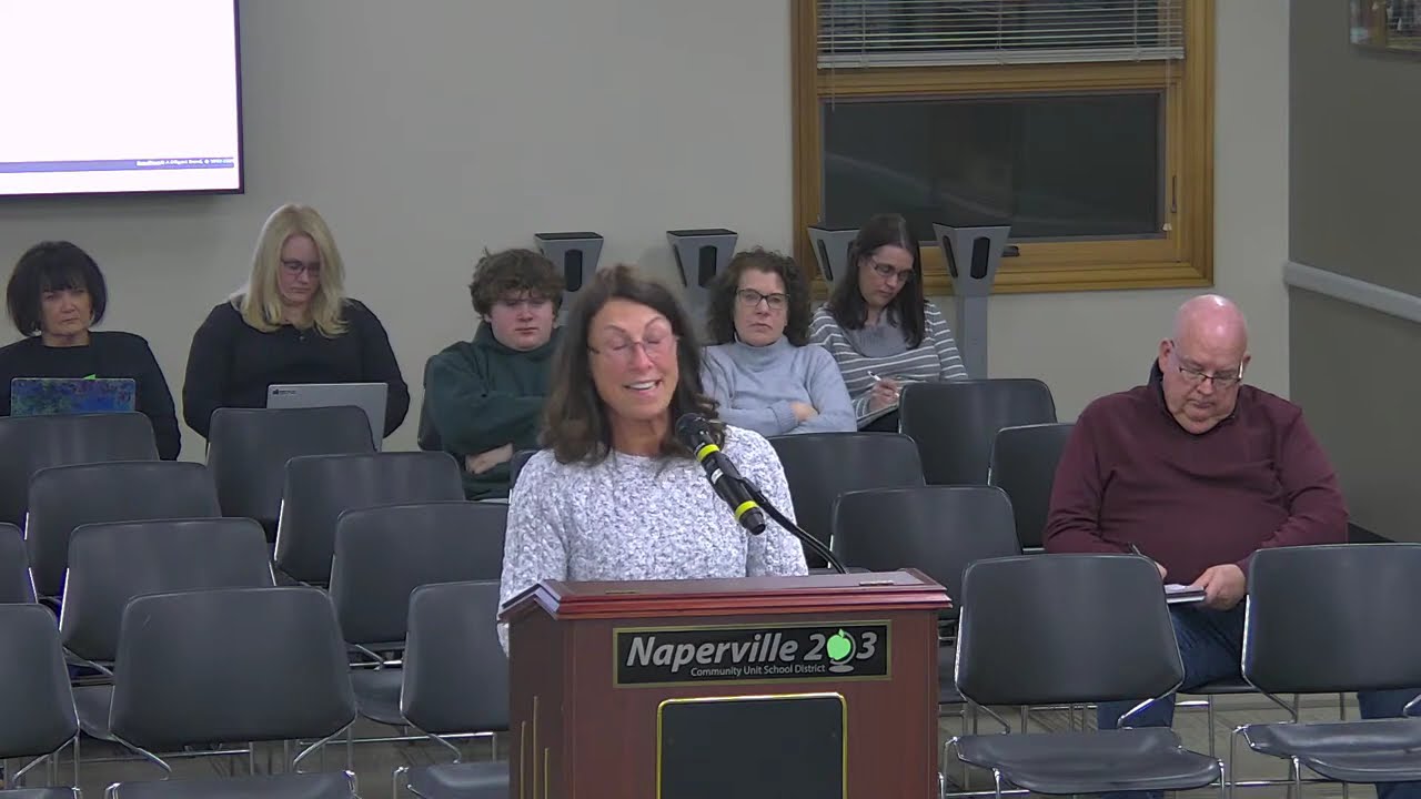 Naperville 203 Board Meeting 3/2/2026