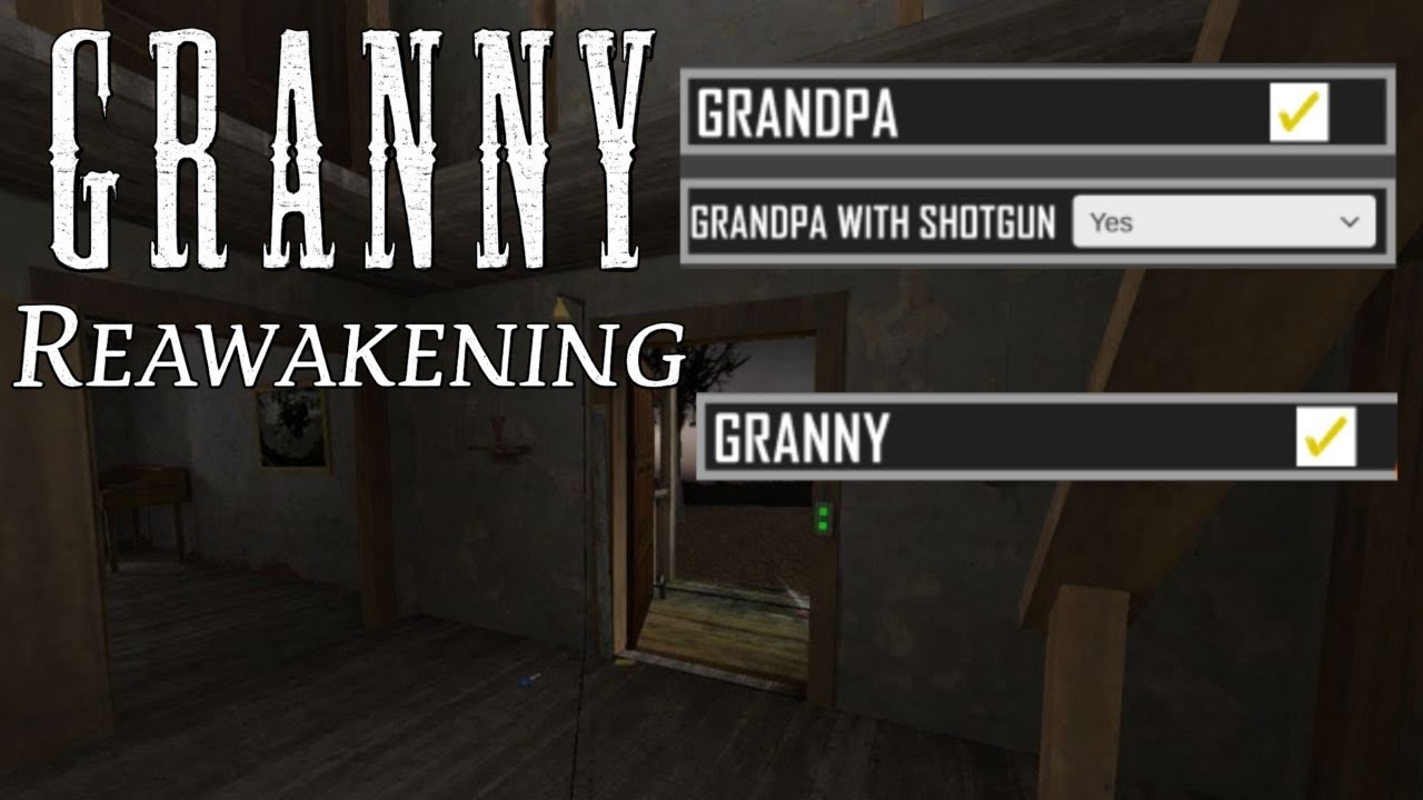 Прохождение через дверь на харде/ Granny Reawakening