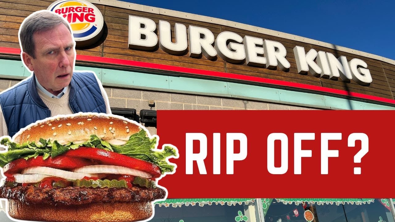 I Review BURGER KING - Is It A MAJOR RIP OFF?