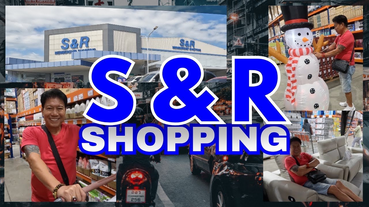 S&R SHOPPING. THE COSTCO OF THE PHILIPPINES. WHAT YOU CAN GET FOR $200 IN THE PHILIPPINES