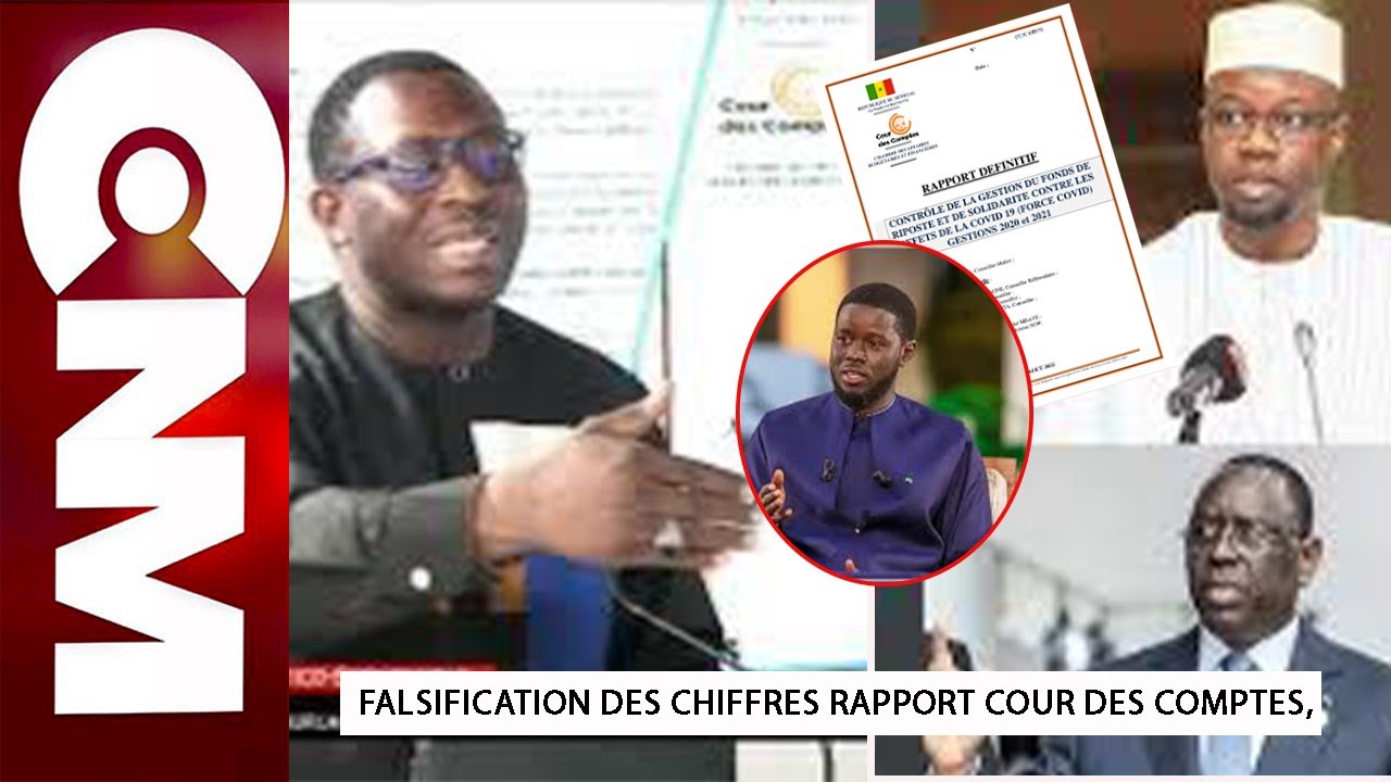 Falsification des chiffres? Rapport cour des comptes, Bachir Fofana remarque des non-dits et révèle