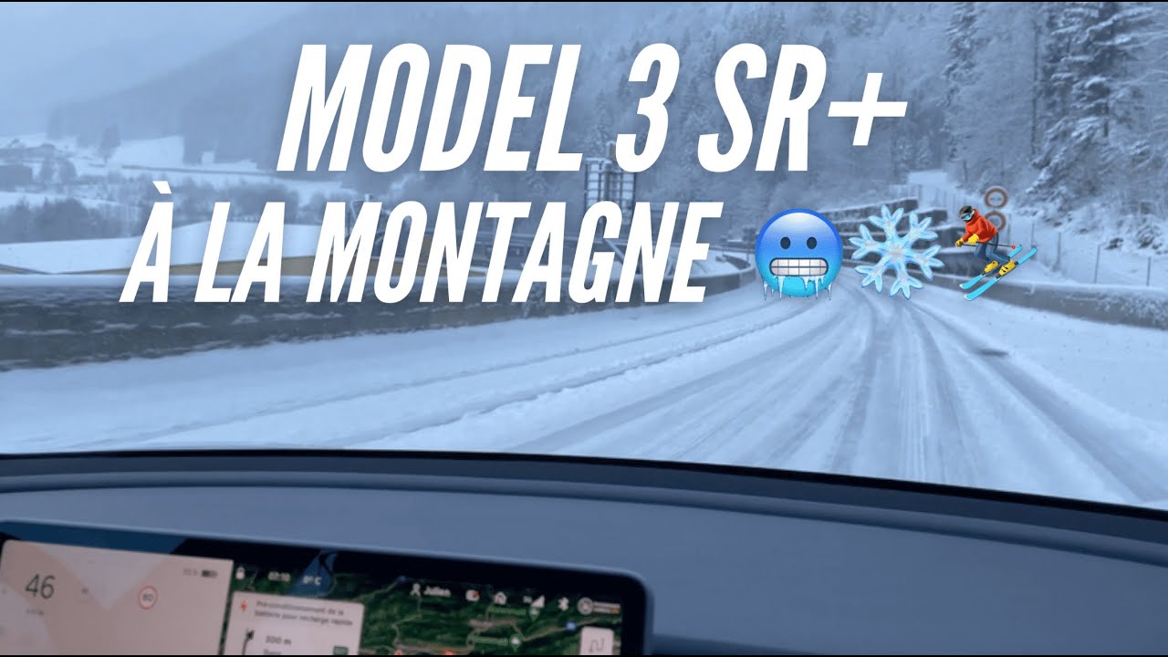 PARTIR EN SKI EN TESLA MODEL 3 SR+: TOP OU FLOP?