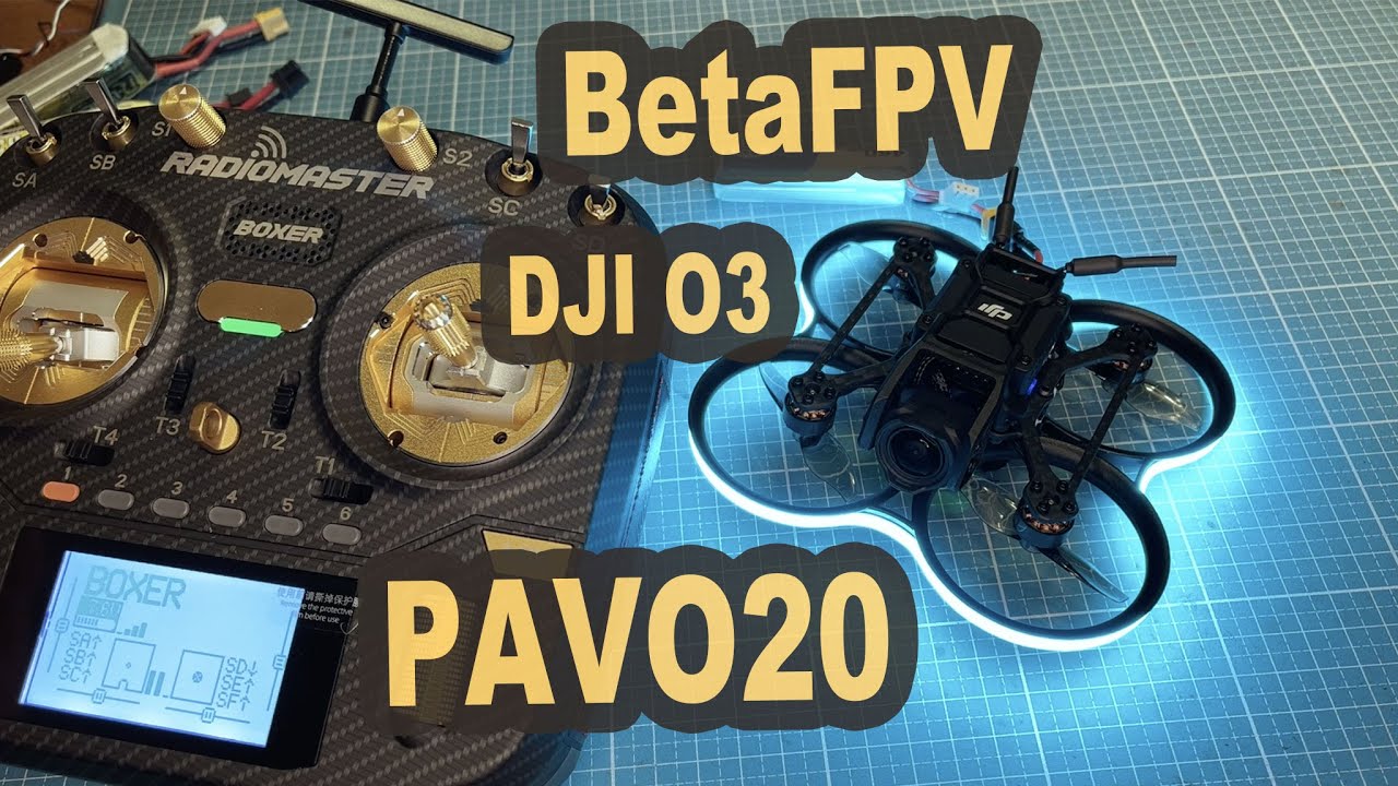 BetaFPV Pavo20 - Zusammenbau + Flugtest