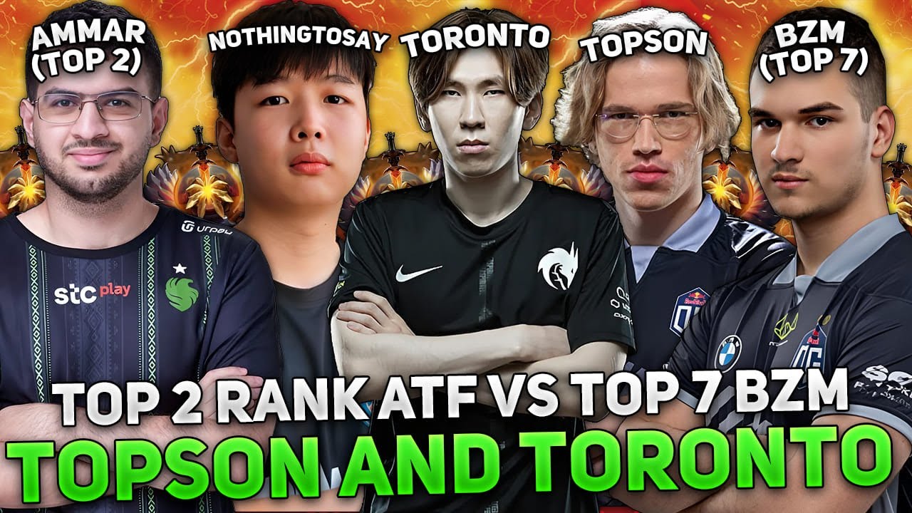 TOP 2 RANK ATF on DOOM vs TOP 7 BZM / TOPSON / TORONTOTOKYO