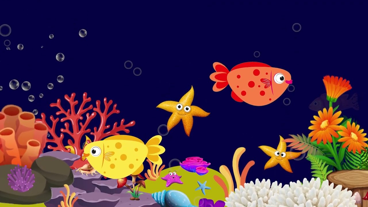 #998 Baby Lullaby 🎵 Soothing fishes 🎵 Calming Undersea Animation 🎵 Aquarium #relaxingmusic #fish