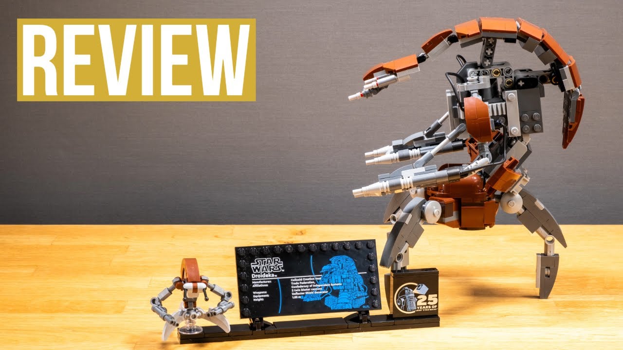 LEGO Star Wars&trade; Droideka REVIEW | Set 75381
