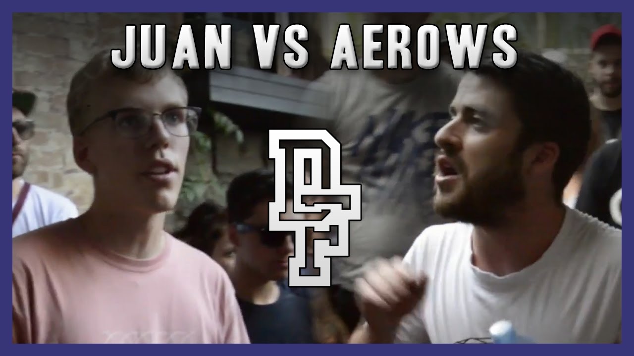 JUAN VS AEROWS | Don't Flop Oz Rap Battle