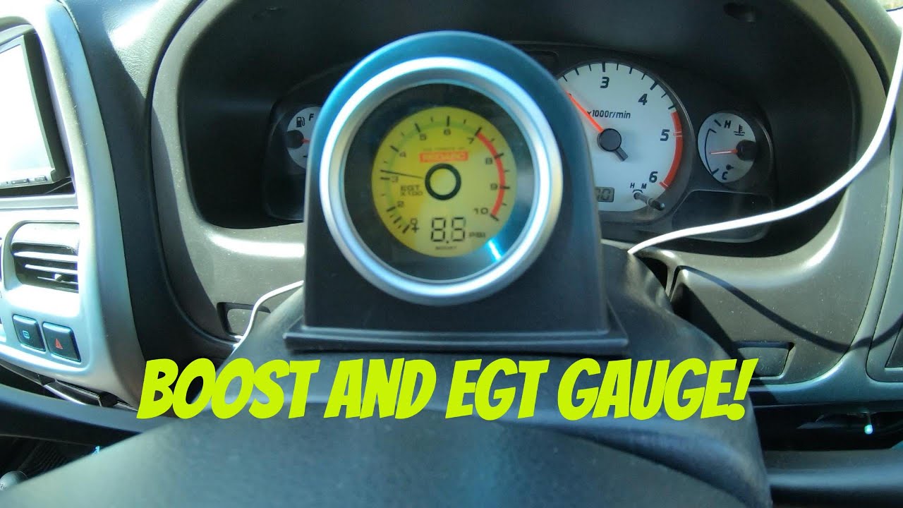REDARC Boost and EGT gauge install, d22 Navara.