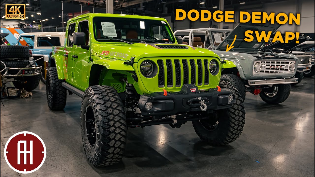 Dodge Demon Swapped Jeep Gladiator