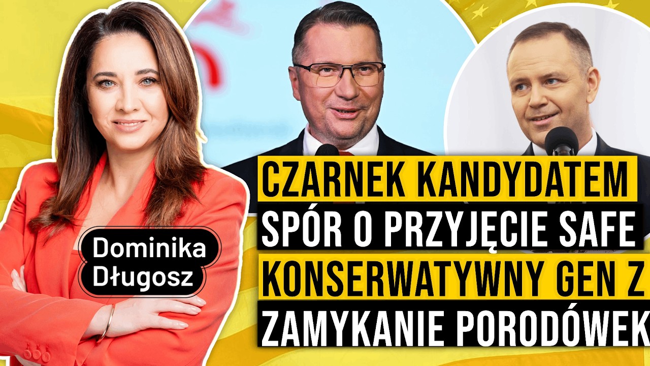 🔴 CZARNEK KANDYDATEM NA PREMIERA, SPÓR O SAFE, ZAMYKANIE PORODÓWEK | Onet Rano.