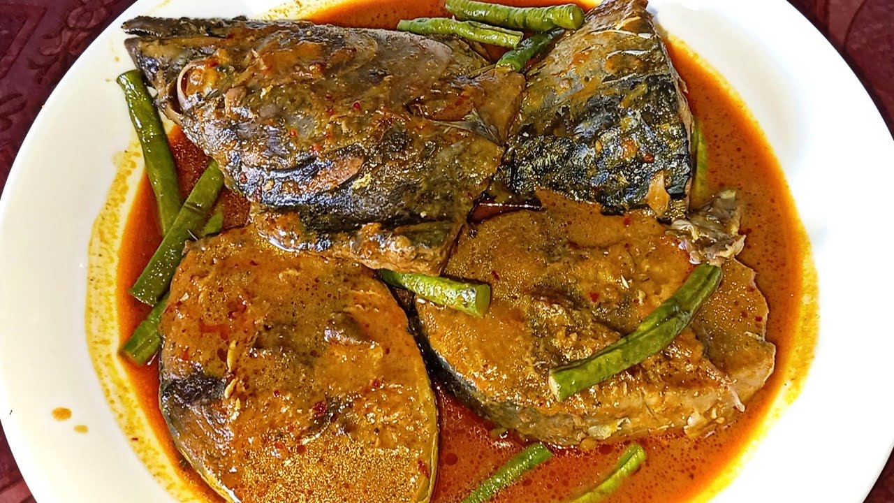 Gulai Ikan Aya Ala Nasi Air Dingin | Sedap Dan Gulai Payah Basi | Gulai Sohor Di Kelantan