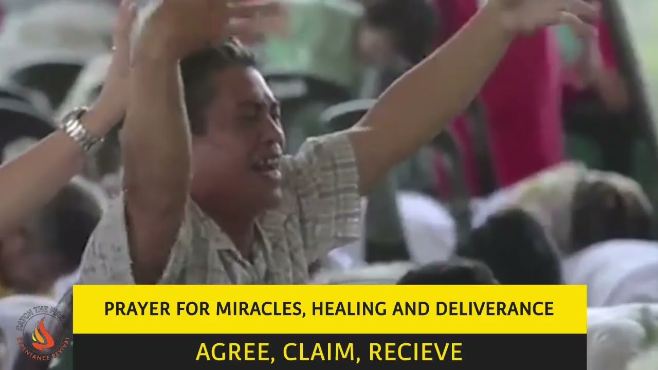 PRAYER FOR MIRACLES, HEALING, DELIVERANCE & CREATIVE MIRACLES - PASTOR ROBERT CLANCY 