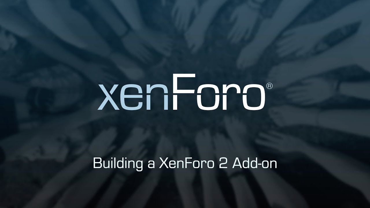 Building with XenForo 2: Getting started