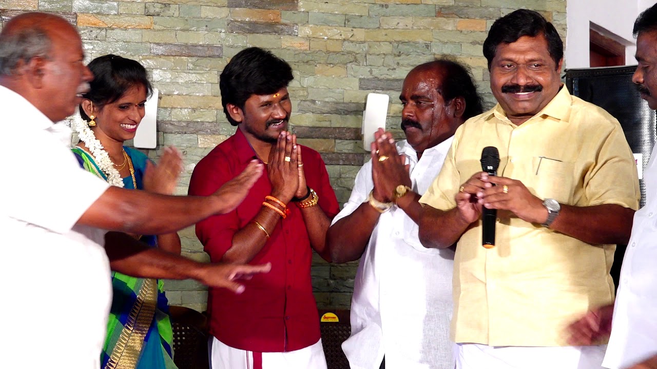 Senthil   Rajalaxmi with Radhapuram MLA IS INBADURAI and Fr JEROLD S RAVI in Kavai  AIADMK branch se