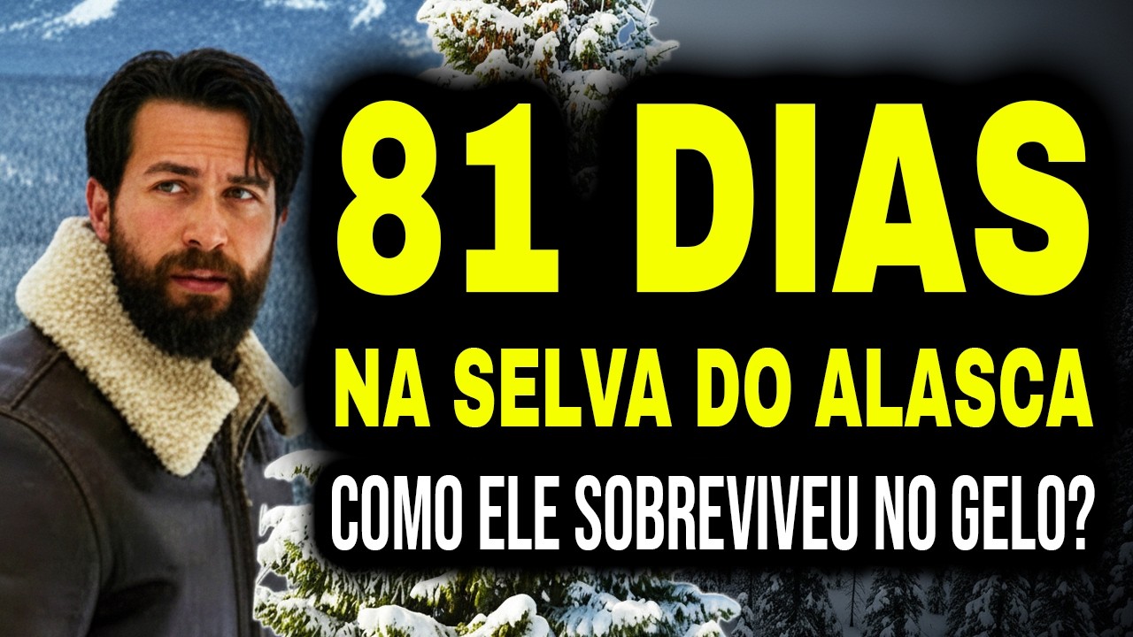 81 DIAS na SELVA de GELO do ALASCA Após AVIÃO CAIR - História Real de SOBREVIVÊNCIA de Leon Crane