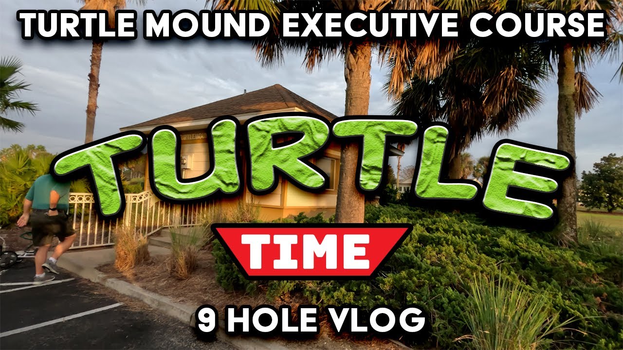 Turtle Time at Turtle Mound Executive Golf Course The Villages Florida Golf VLOG 30