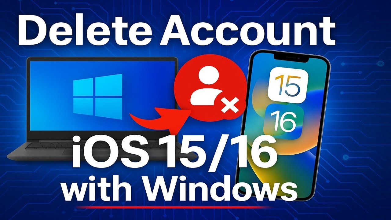 New Method 2025! iCloud Bypass in iOS 16 and iOS 15 for Windows (Easy Guide)