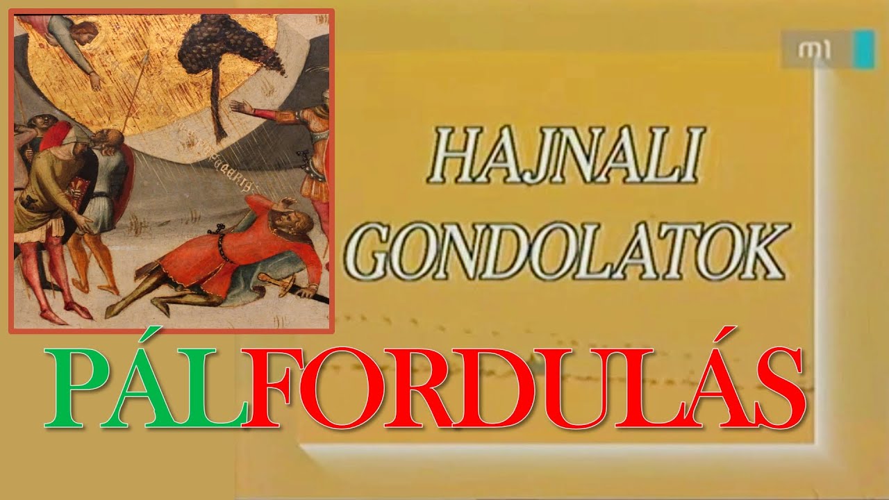 Hajnali gondolatok – Pálfordulás / Blázy Márti (MTV: M1 – 2007)
