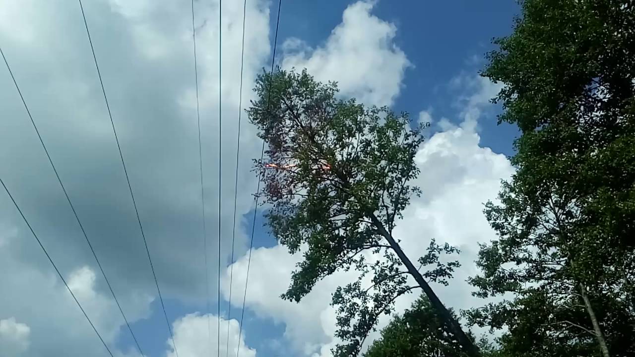 Дуга 110 000 вольт. Замыкание на землю