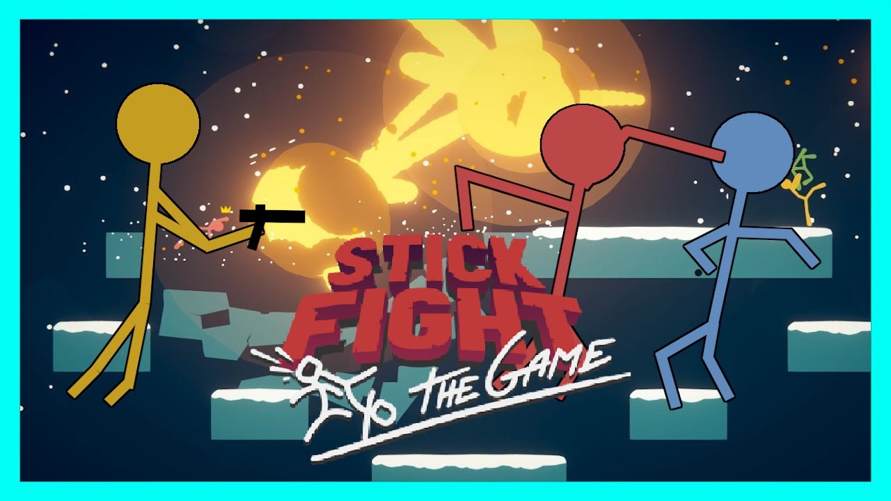 Наклз, Соник и Тейлз играют в игру Stick Fight the Game!