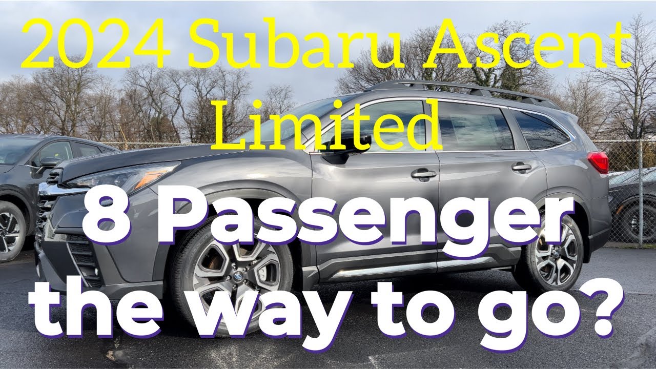 2024 Subaru Ascent Limited - 8 Passenger