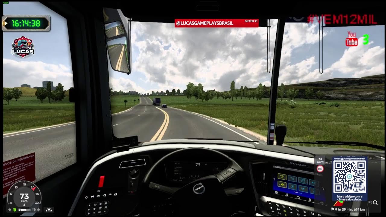 simulador de onibus realista  SANTA MARIA x MONTEVIDEO   g8 1600  MAPA EAA