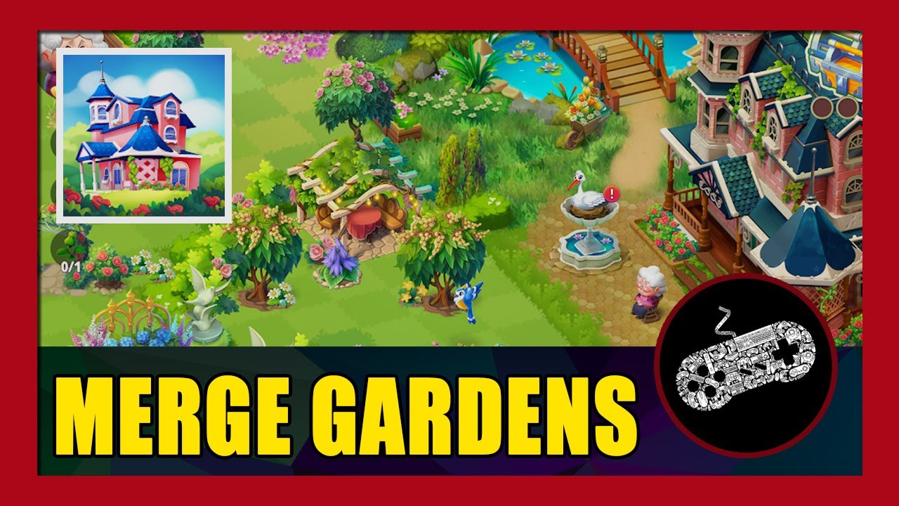 Merge Gardens Gameplay Walkthrough (Android) | First Impression | No Commentary