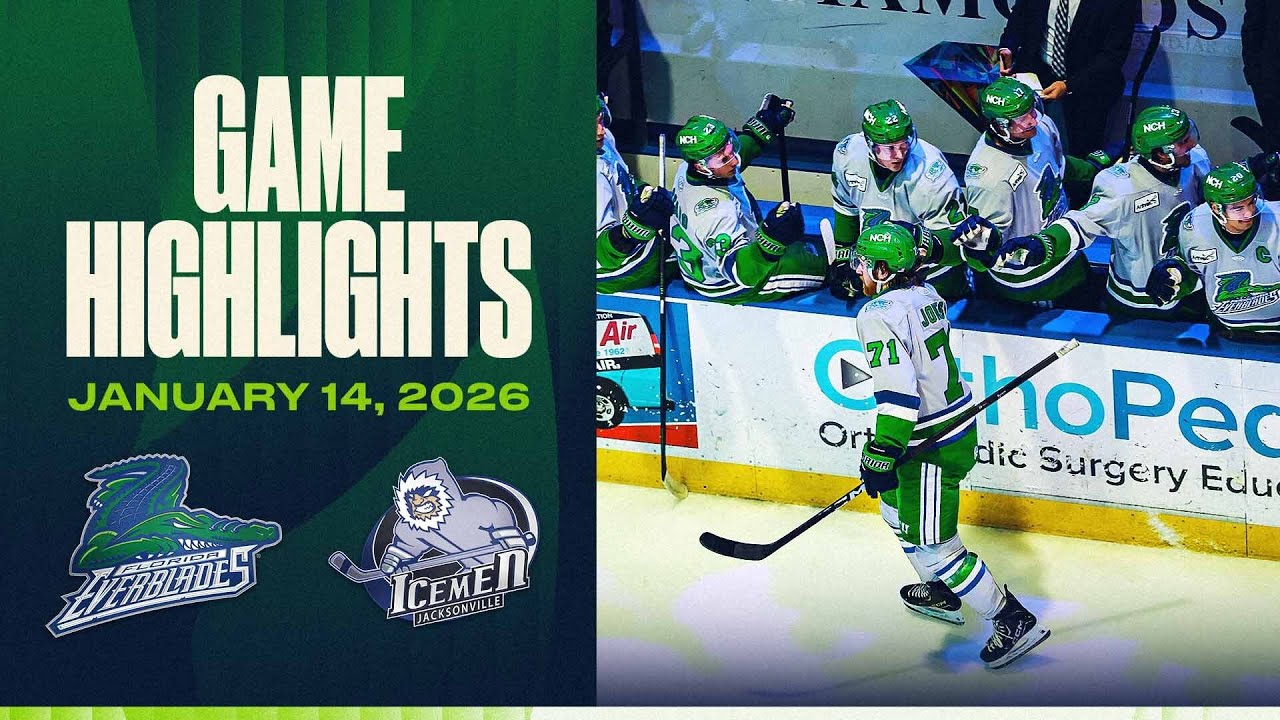 BLADES RETURN HOME TO START SERIES AGAINST ICEMEN WITH A 5-2 WIN | Game Highlights 01-14-26