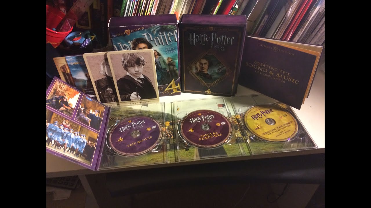 Harry Potter Ultimate Edition DVD Year 4 Unboxing
