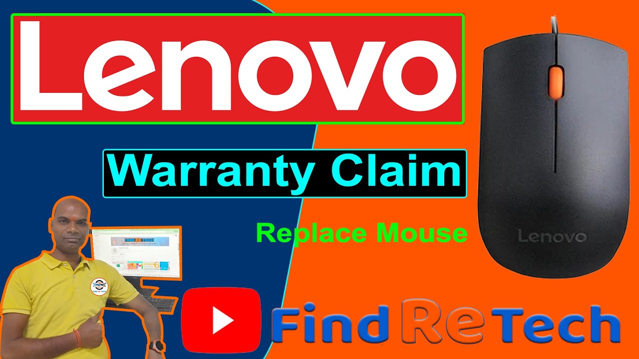 How to Claim Lenovo Warranty | Mouse Replacement Step by Step | #findretech #solution #techinhindi