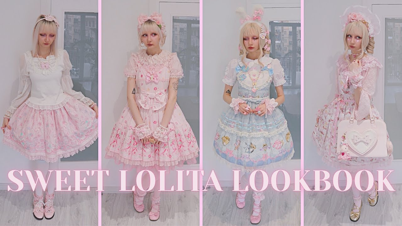 LOOKBOOK: 4 образа в стиле свит лолита ♡