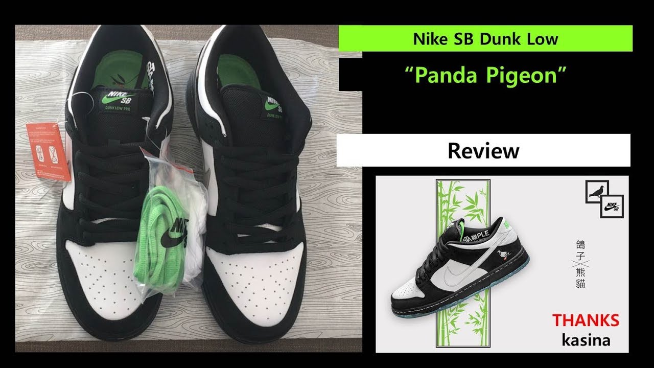 SB 덩크 로우 프로 판다 피죤 젼 존 Nike SB Dunk Low &ldquo;Panda Pigeon&rdquo; ステイプル&times;ナイキ SB ダンク ロー プロ OG パンダ ピジョン BV1310-013