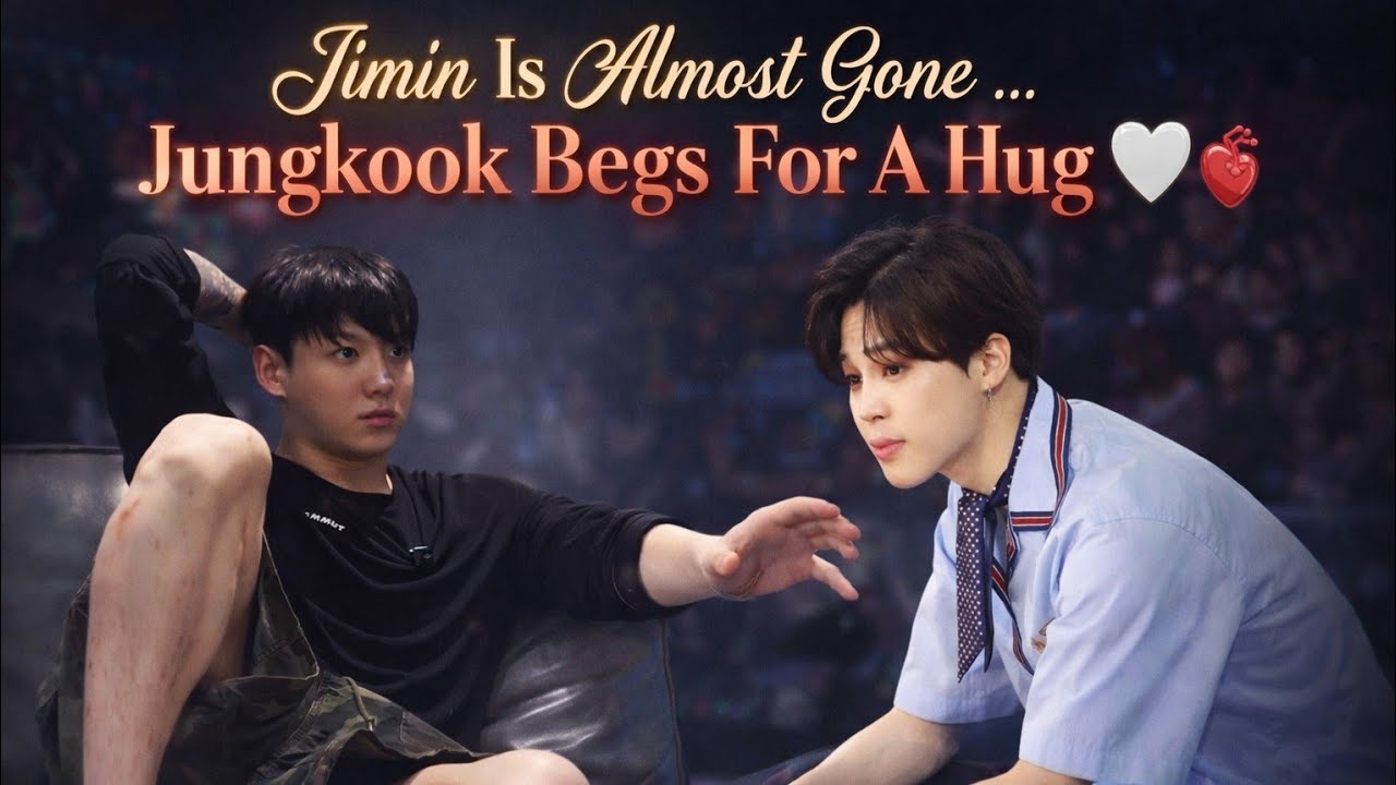 Jimin Is Almost Gone ... Jungkook Begs For A Hug 🤍 🫀
