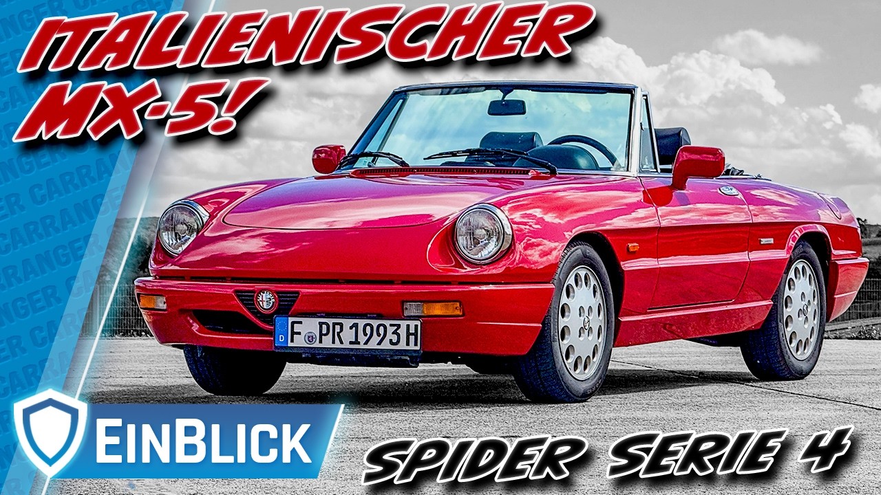 Ist FREUDE käuflich? Alfa Romeo Spider Serie 4 (1993) - Ein guter Klassiker oder Geldgrab?