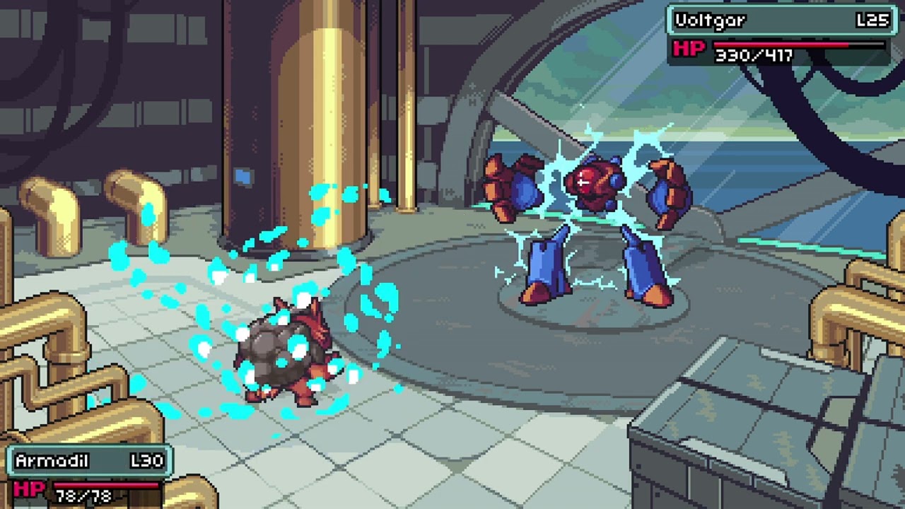 Coromon - Voltgar Boss Fight - Power Tower