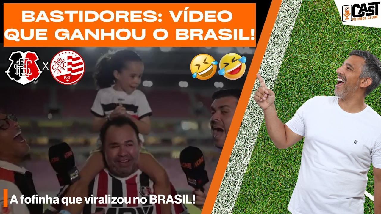 SANTA CRUZ X NÁUTICO: OS BASTIDORES DO VÍDEO DE GANHOU O BRASIL I CASTFC