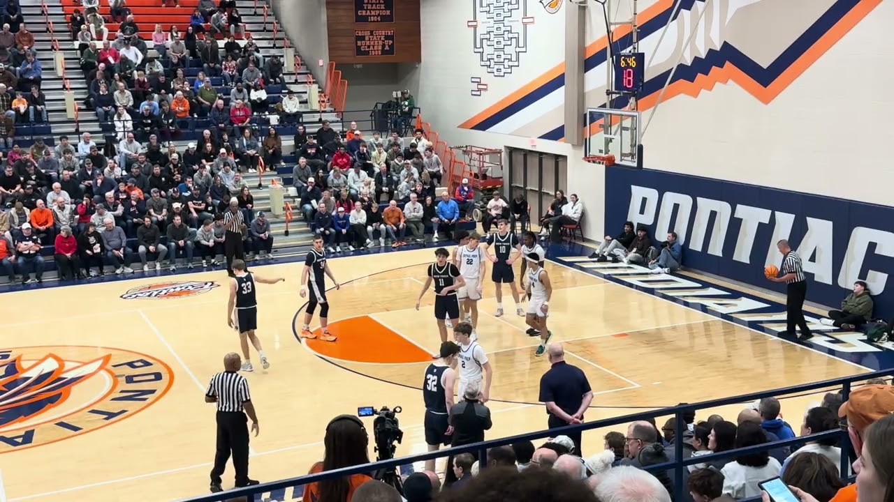 New Trier vs. DePaul Prep Varsity Basketball 2025 Pontiac Holiday Tournament (12-31-2025)