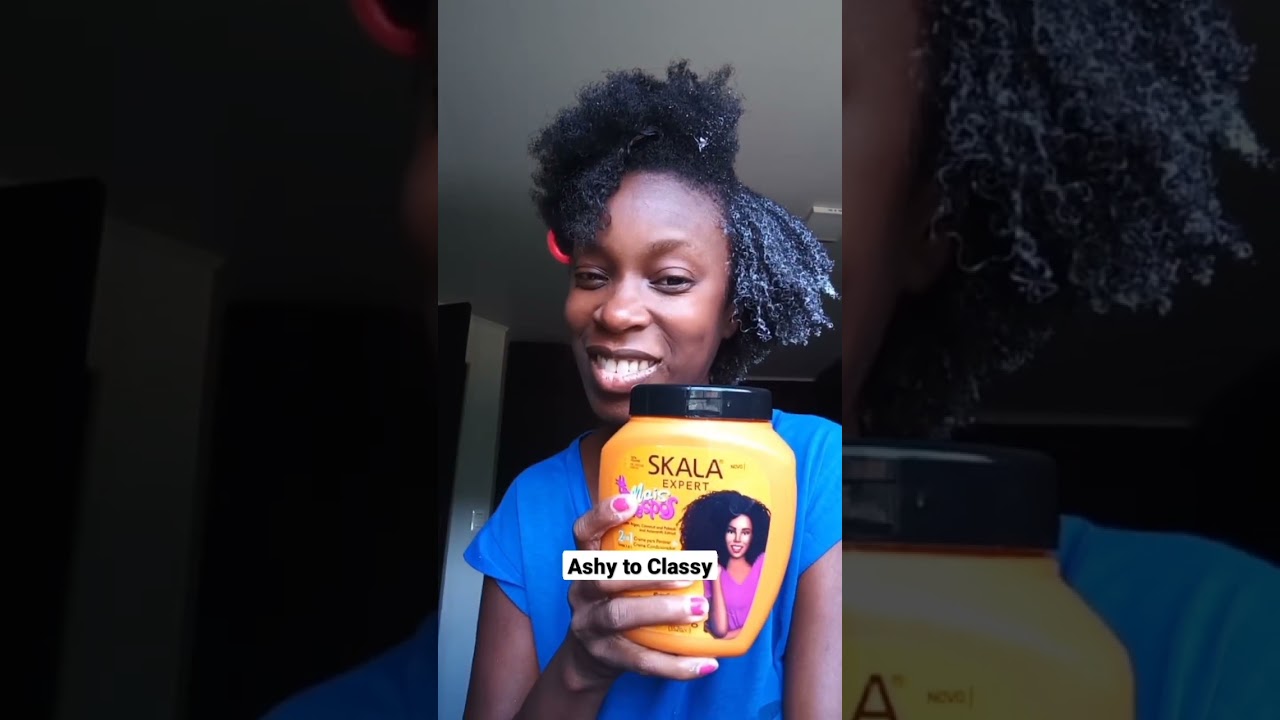 Ashy to classy w/vegan & cruelty-free Skala Cosmetics. #shorts #crueltyfree #beauty #haircare #twa